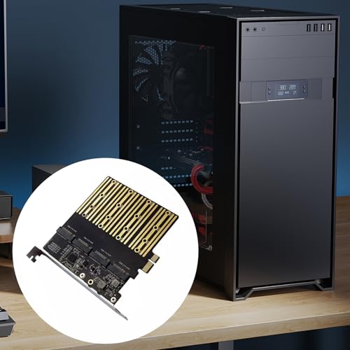 Tarjeta adaptadora ASM1064 PCIeX1 para organizar bibliotecas fotográficas y vídeo en casa 3