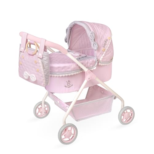 Carro de Muñecas Sophie DeCuevas 86075 con acabados textiles de alta calidad