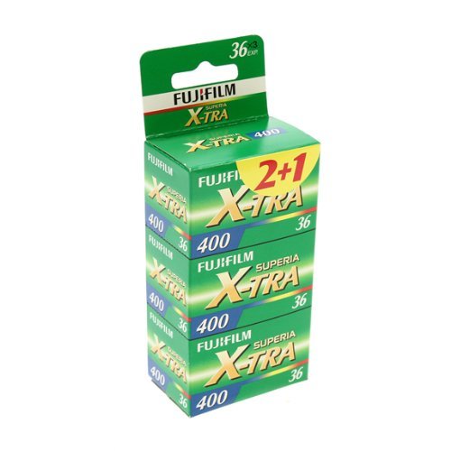 Fuji Superia X-TRA 400-36 Film (Farbe, 3er Pack)