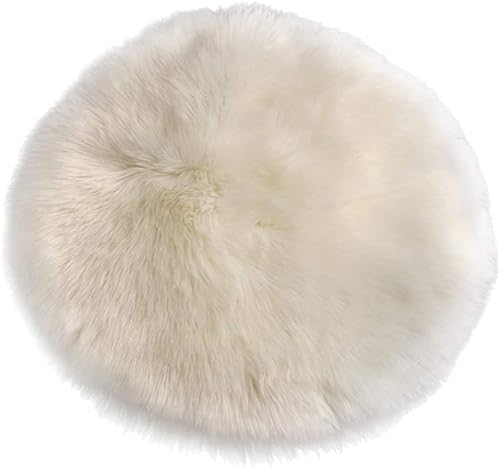 Maiitmor �`�F�A�p�b�h �ۍ��z�c �N�b�V���� �l�H�t�@�[ �_�炩�����G�� �֎q�J�o�[ ���r���O ���[�� �x�b�h ���[�� �L�b�Y ���[�� �h���b�V���O ���[���p �~ ���K �S32�I�� - �z���C�g, ���a40cm