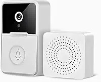 Campainha Com Câmera Vídeo Porteiro Sem Fio Wi-Fi HD Inteligente Smart Home Vê Pelo Celular Recarregável