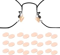 Vista 10 de Almohadillas de nariz de espuma suave para gafas autoadhesivas, antideslizantes, para lentes de plástico, gafas y anteojos de sol, 12 pares