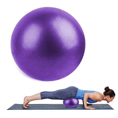 Pilates Ball, Gymnastikball Klein, 25cm, Gymnastikball Kleiner Soft Yoga Ball für Pilates, Balance, Balance Training Pilates Ball, Gymnastikball Klein, 25cm, Gymnastikball Kleiner Soft Yoga Ball für Pilates, Balance, Balance Training