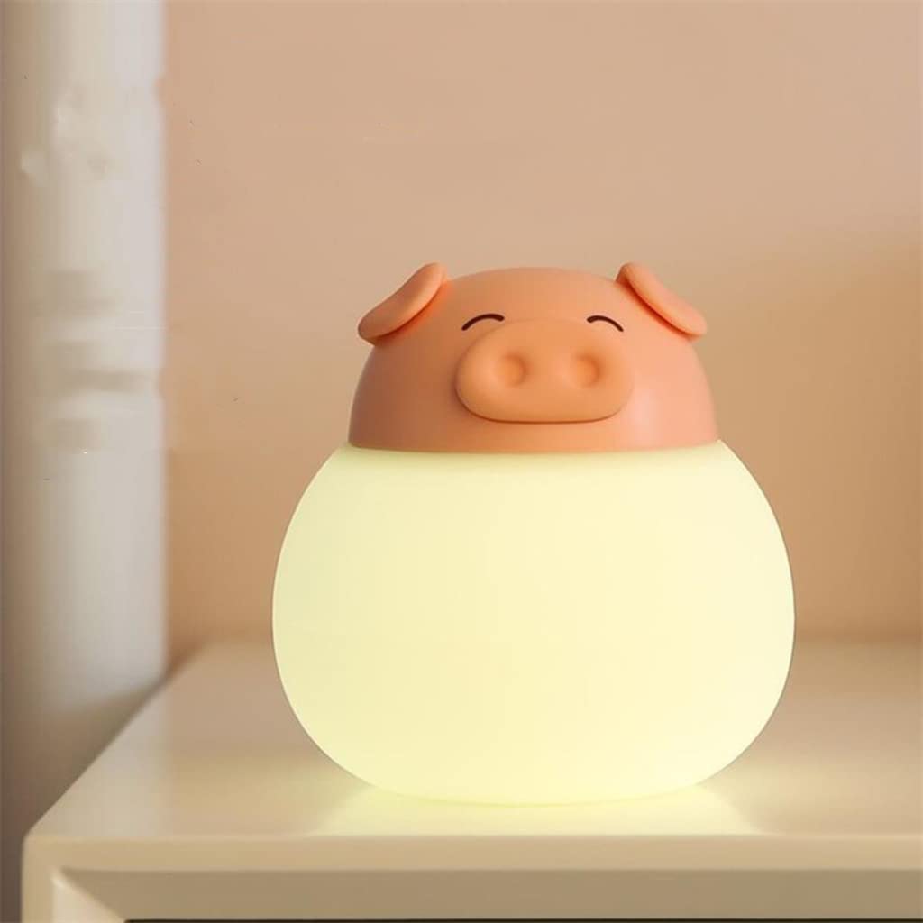 Veilleuse LED en silicone pour enfant avec interrupteur tactile pour chambre d'enfant