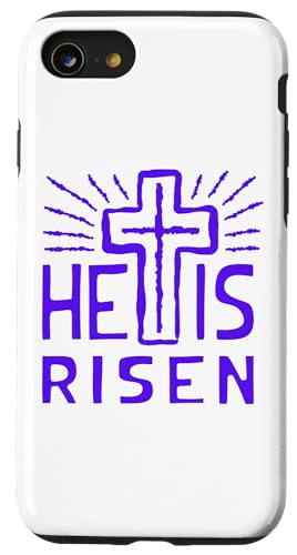 Jesus Is Alive He Has Risen Christ Rose From The Dead �C�[�X�^�[ �X�}�z�P�[�X iPhone SE (2020) / 7 / 8 �p