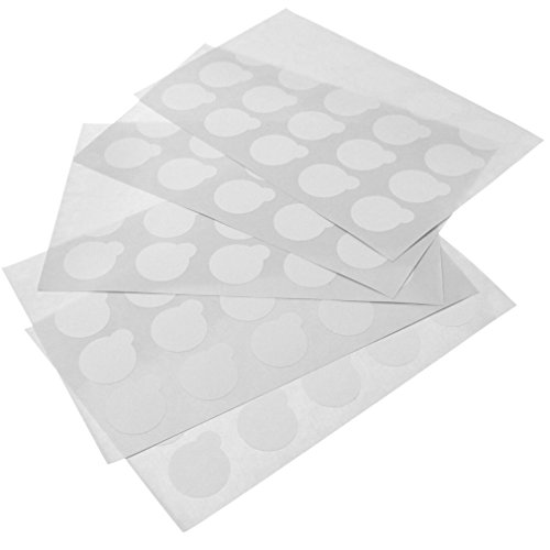Preisvergleich Produktbild New 100 x Schutz Kleber Cover Aufkleber Wimpernverlängerung Crystal Teller Werkzeug