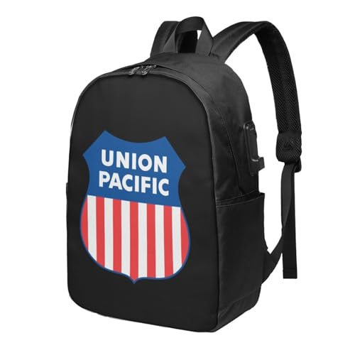 NUSDB Union Pacific Railroad Travel Laptop Backpack