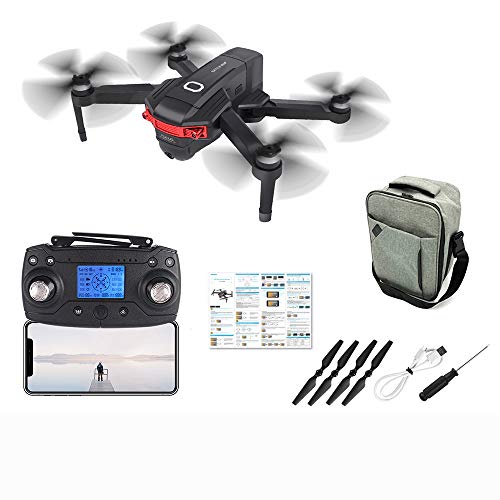 FPV Drohne mit 1080p HD 4K Kamera Live Video und GPS Return Home, RC Quadcopter für Erwachsene Einsteiger mit Brushless Motor, Follow Me, 5G WiFi