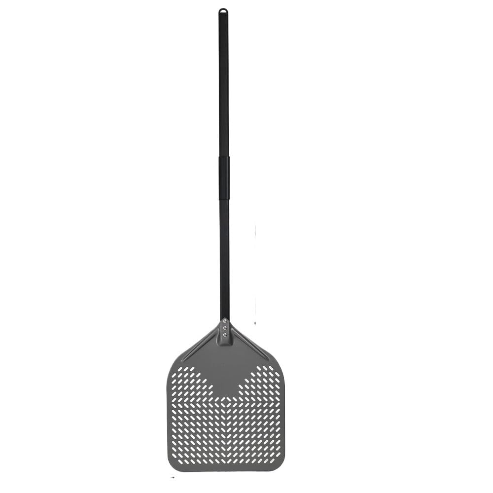 Pelle à pizza en acier inoxydable 1 pièce avec manche anti-brûlure