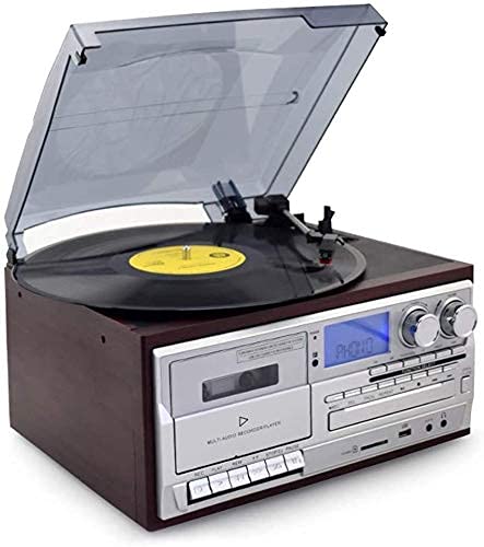 Tourne-Disque Bluetooth Platine Vinyle 3 Vitesses Tourne-disques Vintage avec Haut-parleurs stéréo Haut-parleurs stéréo entraînés par Courroie - Les Beatles, Paul McCartney, John Lennon, RIngo Starr, George Harrison Tourne-Disque Bluetooth Platine Vinyle 3 Vitesses Tourne-disques Vintage avec Haut-parleurs stéréo Haut-parleurs stéréo entraînés par Courroie – Image 6