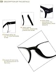 HEEYYOK Lunettes de lecture Femmes 3.0 Lecteurs Lunettes Femmes Pour Petites Dames Cheater Verres Léger Charnière de Printemps Confortable Lunettes de soleil Lecteur 4-pack