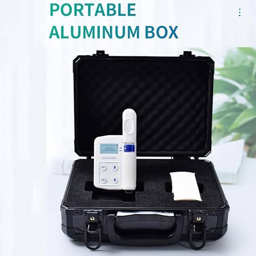 Compteur de chlorophylle portable, haute précision 0,0-99,9 SPAD, mesure rapide 0,8 s, stockage de 16 Go, pour analyse des plantes