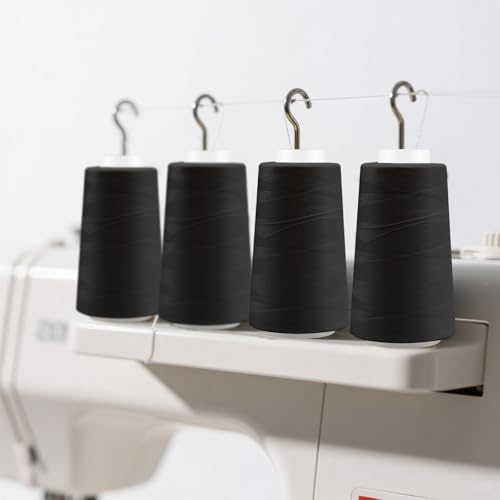 Hilo para overlock 4 conos x 3000 yd poliéster 40S/2 miniatura 7