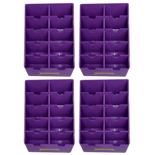 BarberMate Blade Rack for Barbers and Stylists (Purple) (4)