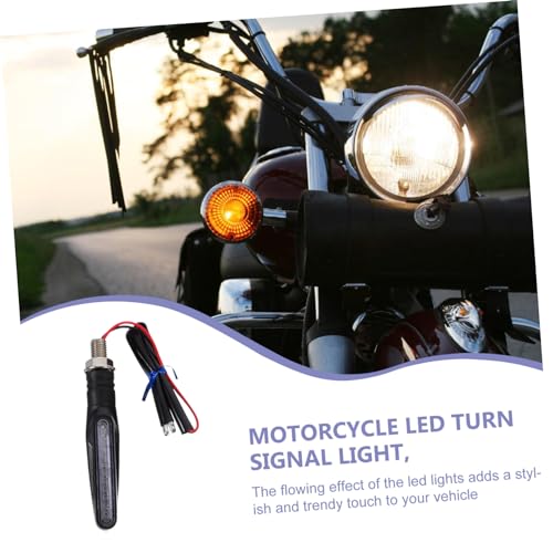 Holibanna 4 Pcs sinal de volta da motocicleta sinais de volta da motocicleta luz de freio da motocic