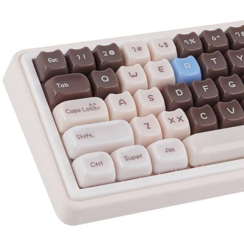 Keycaps Chat Mignon Profil Mao pour Clavier Mécanique : Ambiance Cosy au Bureau