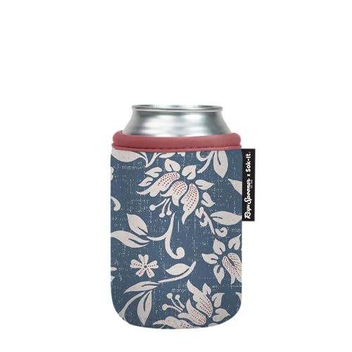 Sok It CanSok Sleeve for Beer & Soda Insulated Neoprene Cover (Reyn Spooner Kia Orana, 12oz Can Sleeve)