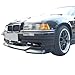 IKON MOTORSPORTS, Front Bumper Lip Compatible with 1992-1998 BMW E36 3-Series Coupe Hatchback Sedan, M-Tech Style PU Black Front Lip Spoiler Splitter