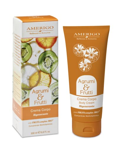 Amerigo Agrumi & Frutti Crema Corpo Rigenerante, 200 ml