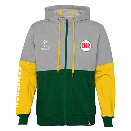 Image of Outerstuff International Soccer mens Fifa World Cup Country Contrast Panel Fleece Hood