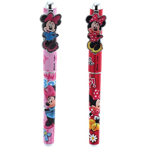 Disney Minnie Mouse 2pc Pen Set (Red, Pink)