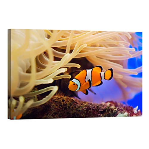 Tableau canvas animaux DCA036-2 grand format 80x120 cm décoration murale lumineuse salon
