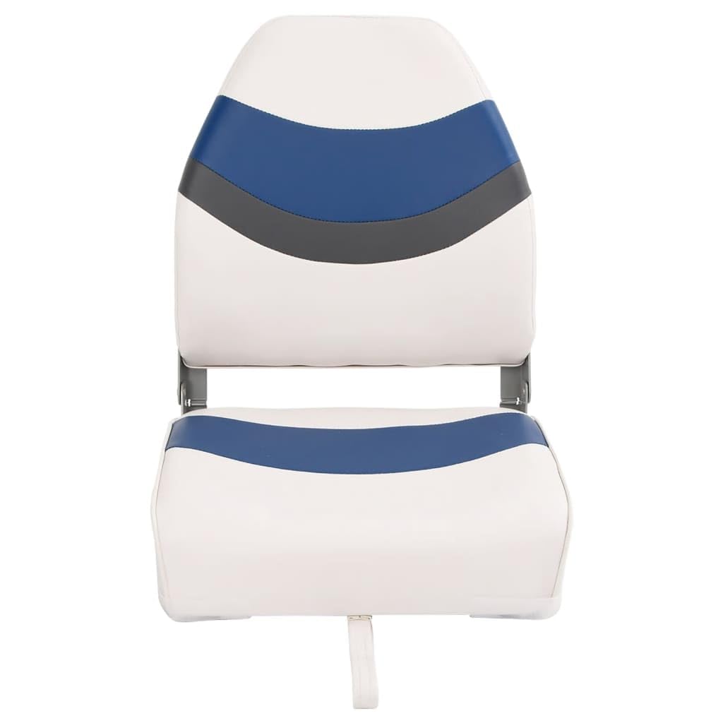 Lechnical Sedile per Barca con Schienale Alto Pieghevole 44x38x55 cm-4012130