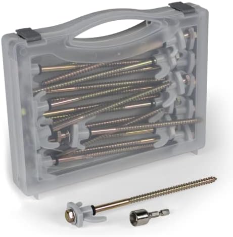 Kampa Hex Screw-In Hard Ground Tent & Awning Pegs