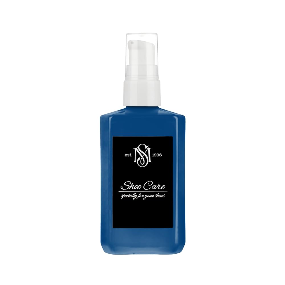 Balsam do skóry - NCS S 5040-R80B Najczarniejsza Ultramaryna - Zmiękczająca odżywka i renowator koloru do galanterii skórzanej marki MAVI STEP - 100 ml / 3.40 fl oz