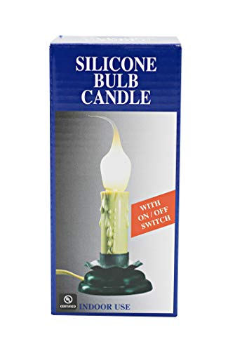 Creative Hobbies® Rustic Country Candle Lamp, 5 In, On/Off Switch, Metal Trim, Plug-In #TOP2