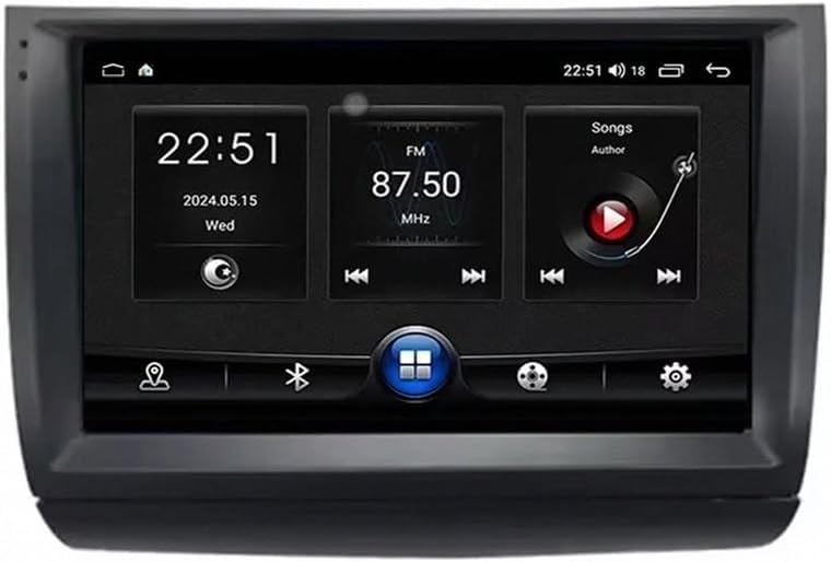 Radio de voiture Android 15 pour Toyota Prius 20 2003-2009, 6Go+128Go avec écran in-Cell de 9 pouces
