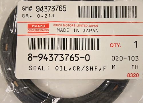 Genuine Oil Seal Crankshaft Front Compatible with Isuzu NPR NQR 4BD1 4BD2 3.9L 6BD1 1986-1998
