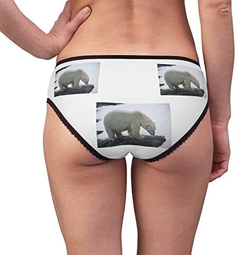 Polar Bear Panties, Polar Bear Underwear, Briefs, Cotton Briefs, Funny Underwear, Panties For Women
