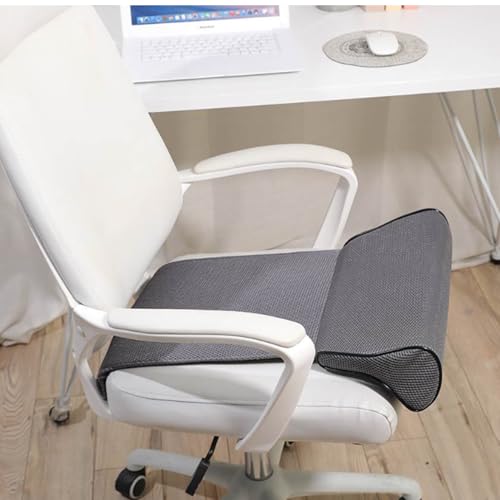 Extension de siège de voiture gris : support jambe réglable pour coussin de conduite - 7