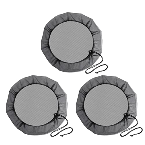 Rain Barrel Net Cover Water Collection Buckets Netting Screen Garden Bucket Protector 3PCS