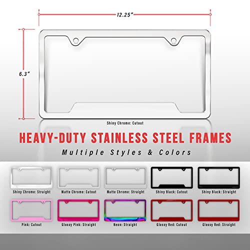 3D Personalized Metal License Plate Frame - Full Version #TOP3