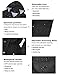 Womens Rain Jacket Waterproof Lightweight Raincoat Long Hooded Outdoor Hiking Jackets Black L