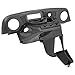 KUAFU Dashboard Radio Panel Compatible with 1996-2013 EZGO TXT Golf Cart Dash Cover Stereo Instrument Trim Panel Bezel with Radio/Speaker Cutouts ABS Plastic (Carbon Fiber Color)