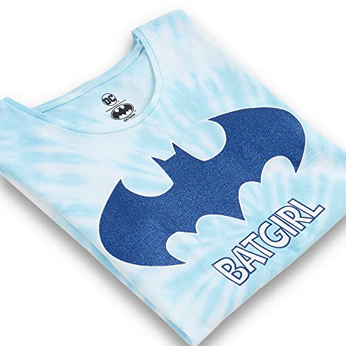 Image of Kidsville Batgirl Printed Regular Fit Multicolor Cotton Girl's T-Shirt