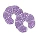 NEWGO 3-in-1 Kühl & Wärmekissen Kühlpads Coolpack für die Brust, Brusttherapie, zur Entspannung der Brust und zur Anregung des Milchspendereflexe, 2 Stück (Lila)