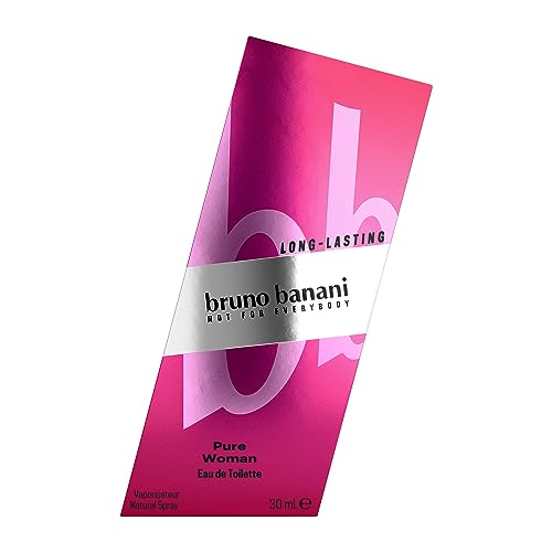 bruno banani Pure Woman – Eau de Toilette Natural Spray – Lieblich-warmes Damen Parfüm – 1er Pack (1 x 30ml) – Ansicht 3