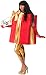 Forum Novelties The Gift Costume, Red/Gold, One Size