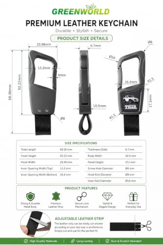 Image of Greenworld Scratch proof Fob Key Heavy Duty Keychain Compatible With New Mahin-dra Scorpio /bolero /xuv700 /xuv300 /3xo with new mahin-dra logo