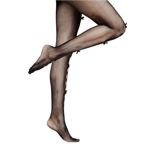 Image of Benefeet Sox Fishnet Stockings or Women High Waist White Fishnet Tights Party Pantyhose Cosplay Costume Tights