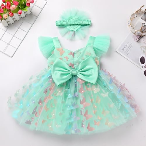 Disfraz de mariposa para cumpleaños infantil de niña con tutú multicolor 3