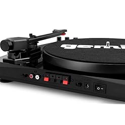 Gemini TT-900BB Stereo Turntable Music System – Belt Drive – Bluetooth input – Dual 50 Watt Stereo Speakers – Includes… - Les Beatles, Paul McCartney, John Lennon, RIngo Starr, George Harrison Gemini TT-900BB Stereo Turntable Music System - Belt Drive - Bluetooth input - Dual 50 Watt Stereo Speakers - Includes… – Image 4