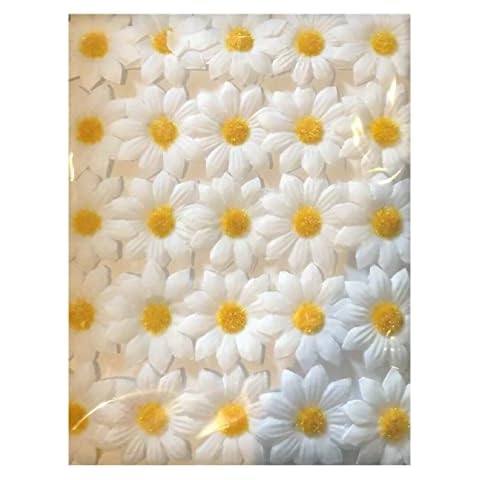 TJ Morris White Easter Fabric Daisy Flower Heads Cover