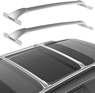 LEDKINGDOMUS Cross Bars Roof Racks Compatible with 2014-2020 Rogue, Aluminum Cargo Carrier Rooftop Bag Luggage Rack Cross bar