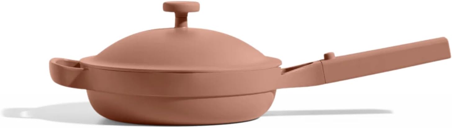 – Mini Always Pan 2.0-22cm (1.1L) Nonstick, Toxin-Free Ceramic Cookware | Patented 10-in-1 Aluminum Frying & Sauté Pan | Safe for Oven, Induction & All Cooktops up to 232°C