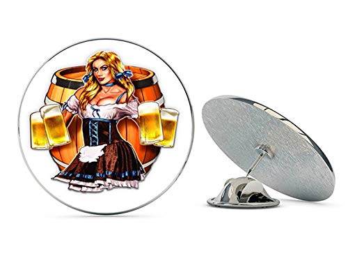 NYC Jewelers Sexy Beer Garden Girl Octoberfest Metal 0.75